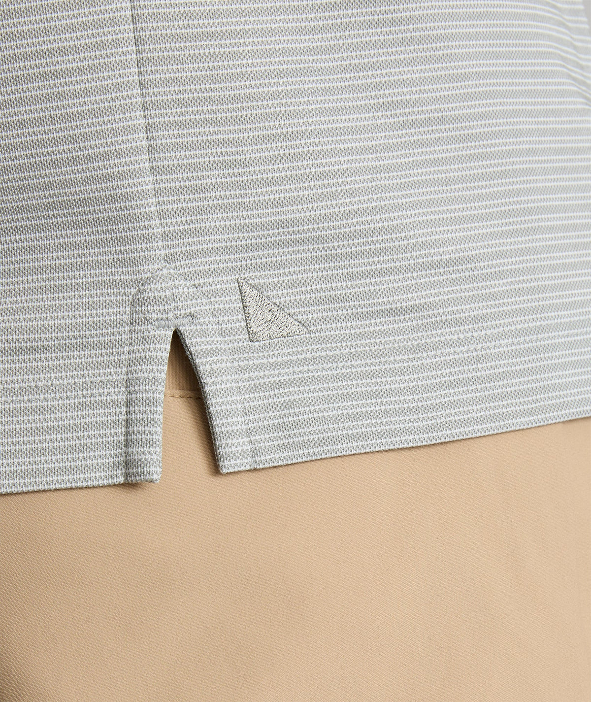 Striped Performance Polo