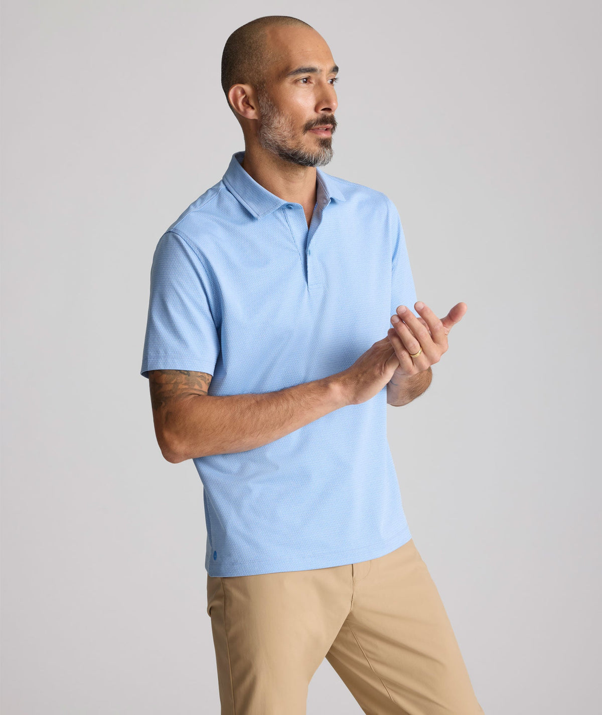 Textured Performance Polo